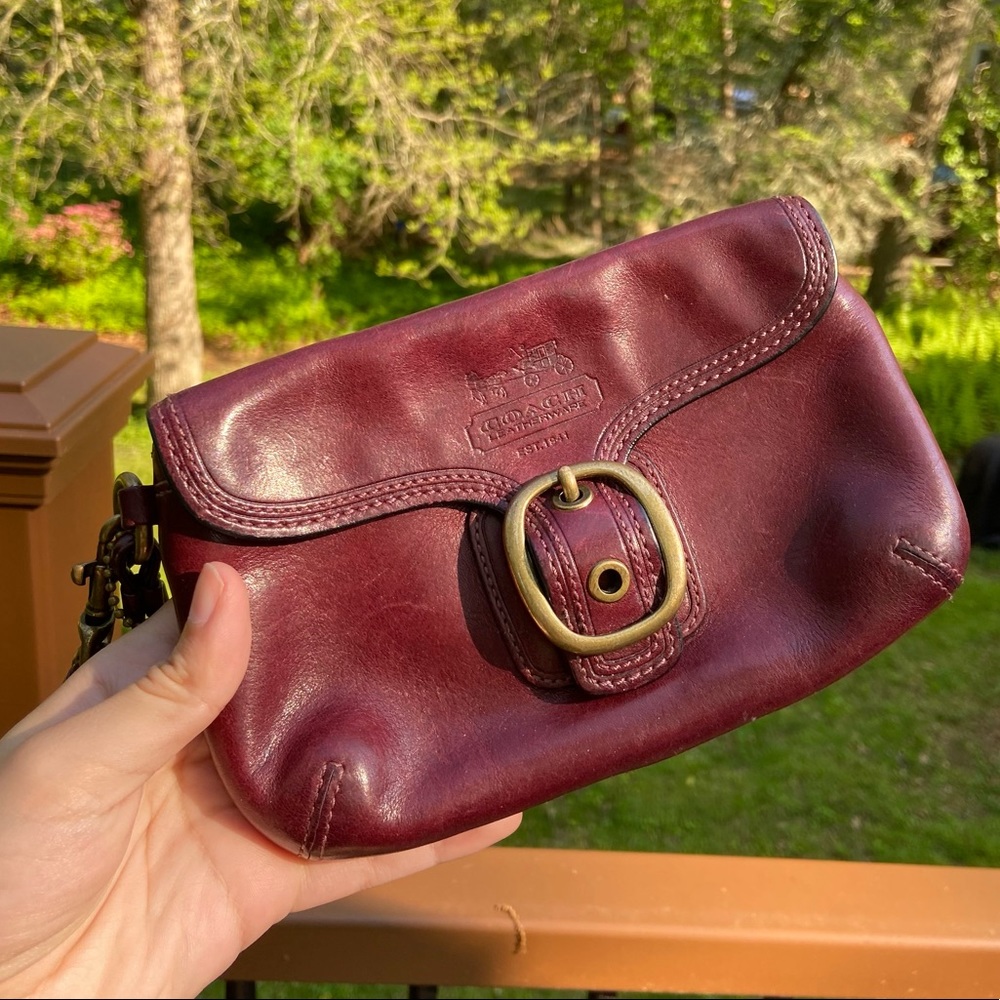Vintage Coach Wristlet